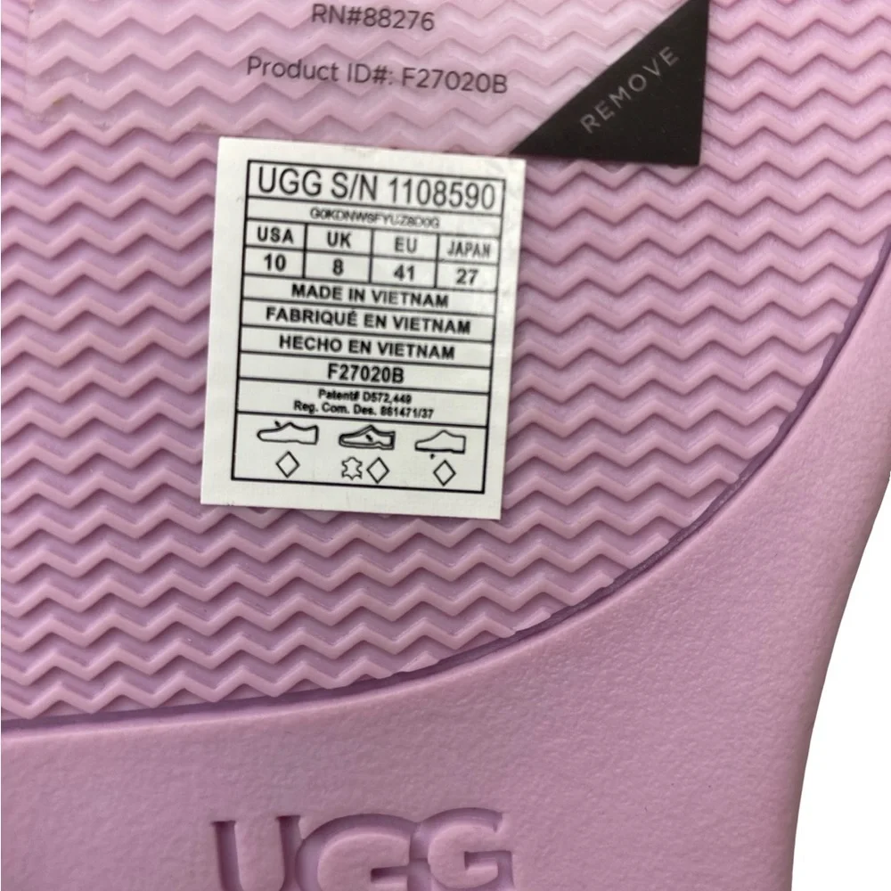 UGG Lavender furry Sandals